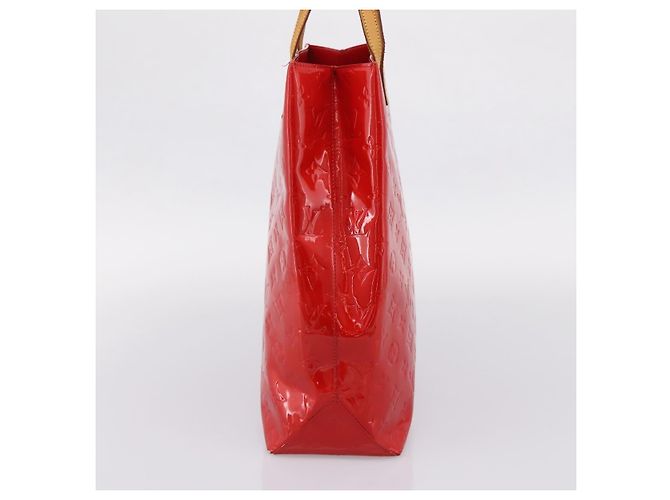 Louis Vuitton Reade Monogram Vernis MM Rouge - vue 3