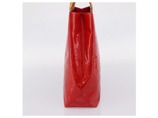 Louis Vuitton Reade Monogram Vernis MM Rouge - vue 4