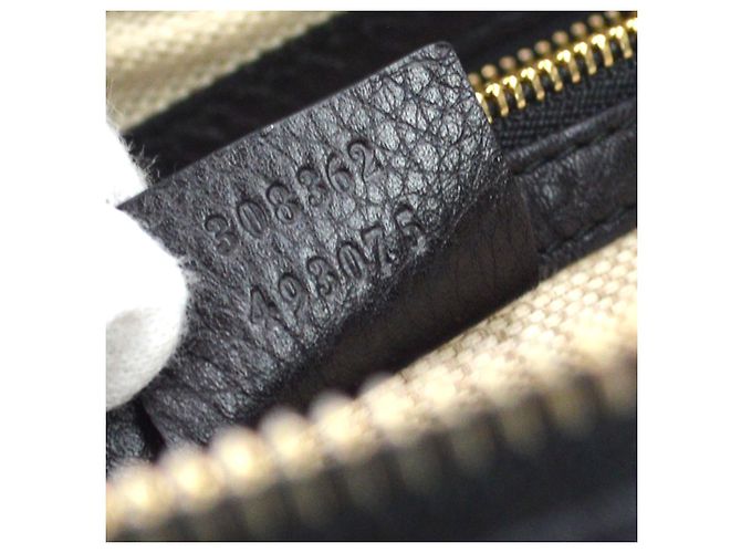 Gucci Soho Working Leather Medium Preto - vista 5