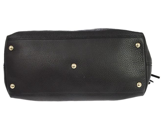 Gucci Soho Working Leather Medium Preto - vista 7