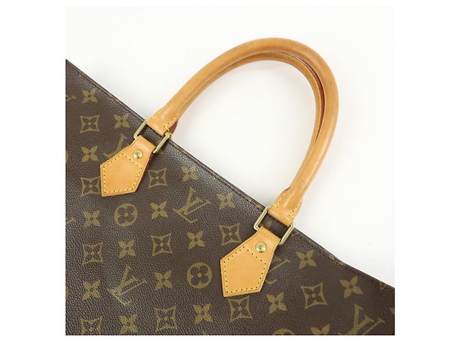 Louis Vuitton Vintage Sac Plat Monogram Canvas Marrone - vista 7