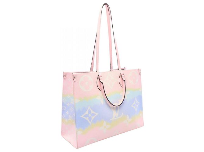 Louis Vuitton OnTheGo GM LV Escale Pastel Tote Bag Pink Mehrfarben - Ansicht 2