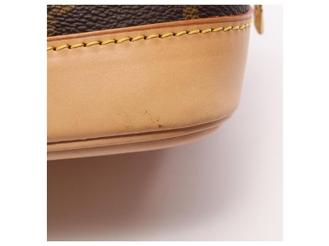 Borsa Louis Vuitton Alma PM Monogram Marrone - vista 11
