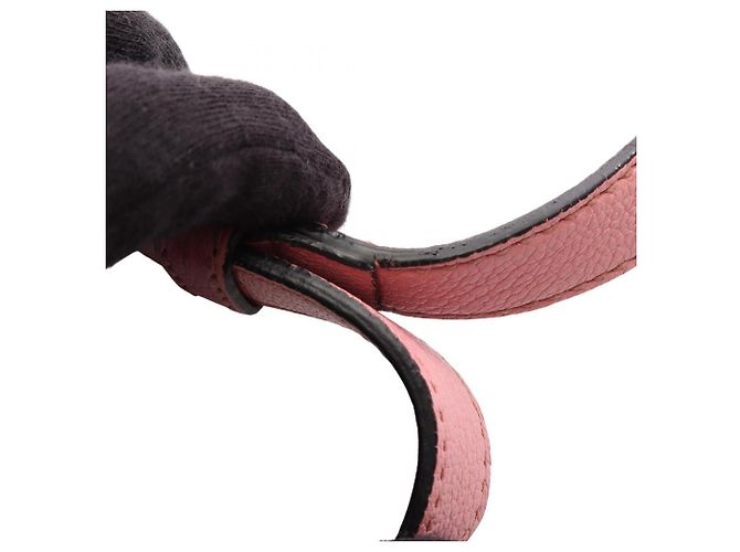 Miu Miu Madras Pink Leather Schultertasche - Ansicht 12