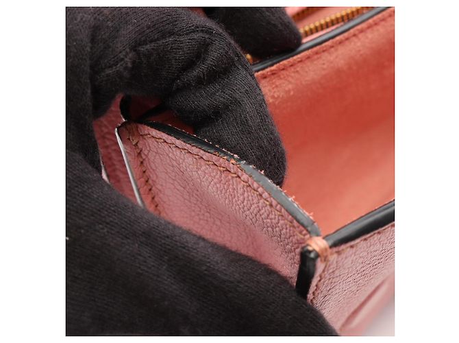 Miu Miu Madras Pink Leather Schultertasche - Ansicht 7