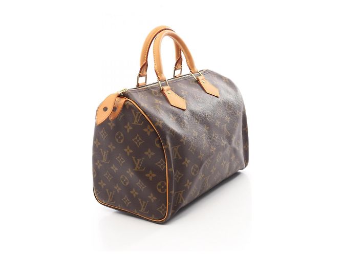 Louis Vuitton Speedy 30 Monogram Handtasche Braun - Ansicht 2