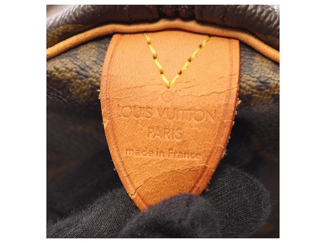 Louis Vuitton Speedy 30 Monogram Handtasche Braun - Ansicht 4