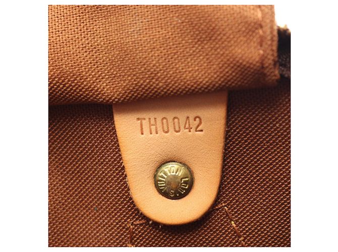 Louis Vuitton Speedy 30 Monogram Handtasche Braun - Ansicht 5