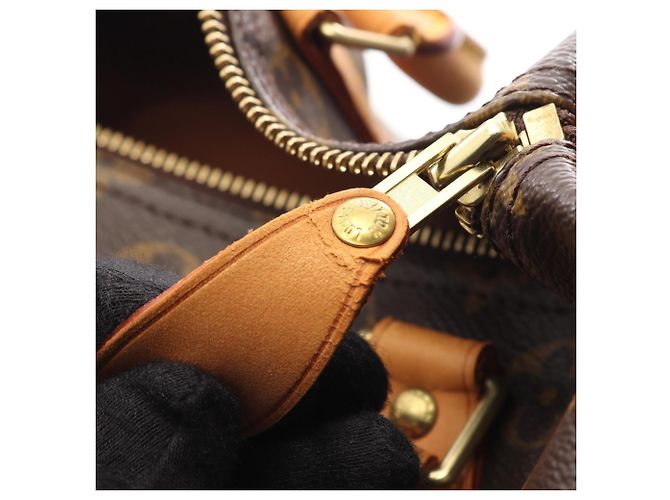 Louis Vuitton Speedy 30 Monogram Handtasche Braun - Ansicht 6