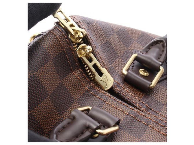 Borsa Louis Vuitton Speedy Bandoulière 25 Marrone - vista 6