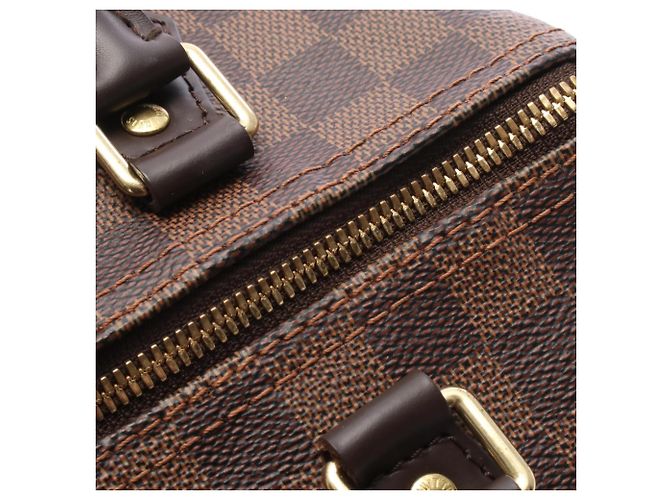 Borsa Louis Vuitton Speedy Bandoulière 25 Marrone - vista 8