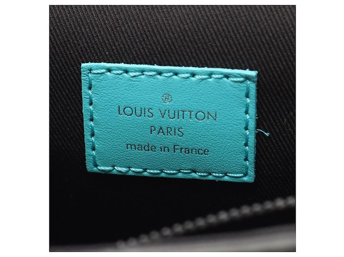 Sac à épaule Portefeuille Porter Louis Vuitton Steamer Marron Bleu - vue 4