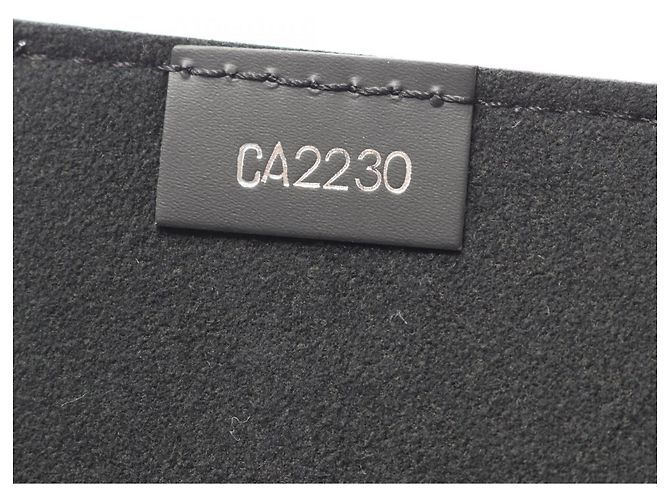 Louis Vuitton Petite Sac Plat 2-Way Handtasche Schwarz - Ansicht 5