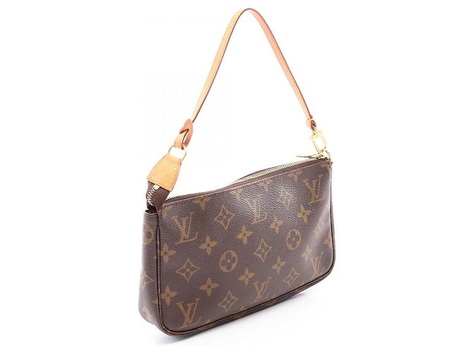 Louis Vuitton Pochette Accessoires Handtasche Braun - Ansicht 2