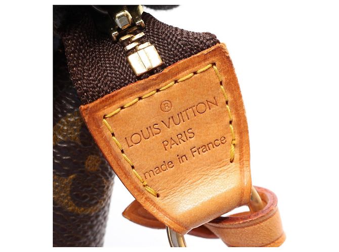 Louis Vuitton Pochette Accessoires Handtasche Braun - Ansicht 4