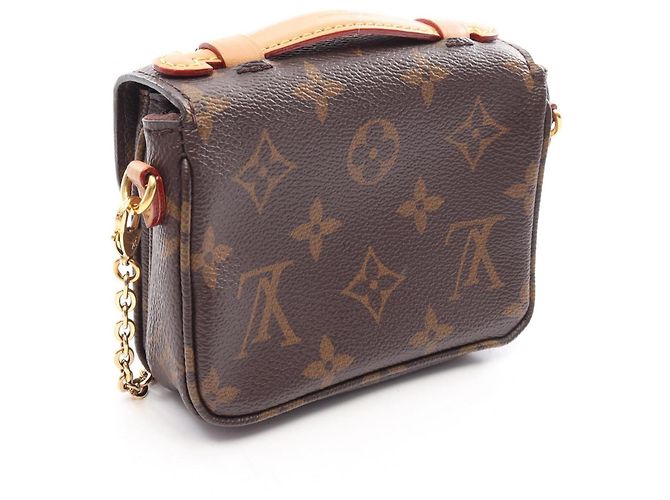 Sac à main Louis Vuitton Micro Metis Monogram Marron - vue 2