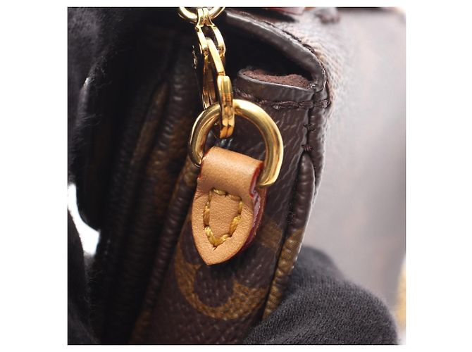 Sac à main Louis Vuitton Micro Metis Monogram Marron - vue 7