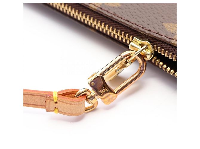 Louis Vuitton Pochette Accessoires Handtasche Braun - Ansicht 10
