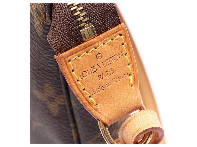Louis Vuitton Pochette Accessoires Handtasche Braun - Ansicht 4