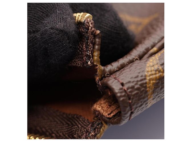 Louis Vuitton Pochette Accessoires Handtasche Braun - Ansicht 9