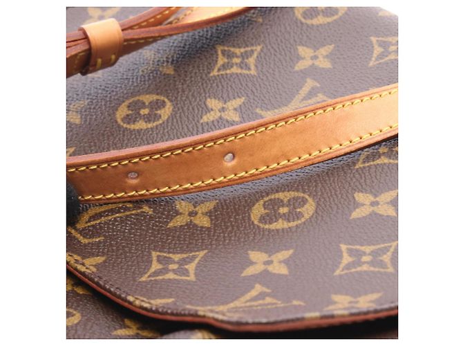 Sac à main Louis Vuitton Musette Tango Short Strap Marron - vue 6