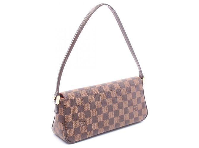 Louis Vuitton Recoleta Damier Ebene Handtasche Braun - Ansicht 2