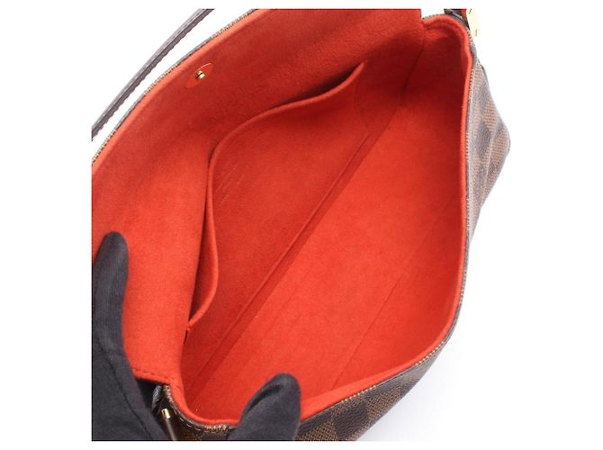 Louis Vuitton Recoleta Damier Ebene Handtasche Braun - Ansicht 3