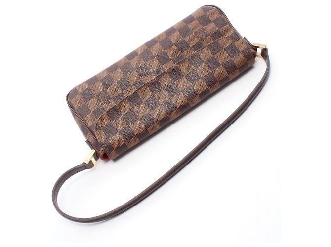 Louis Vuitton Recoleta Damier Ebene Handtasche Braun - Ansicht 7