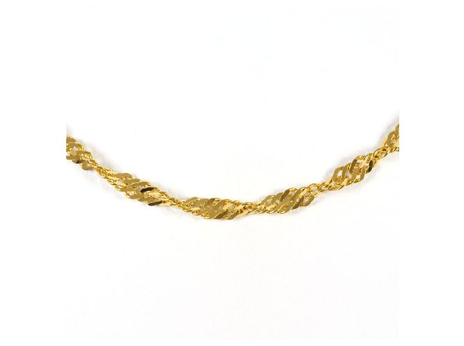 Autre Marque Collar de oro amarillo 22K Dorado - vista 3