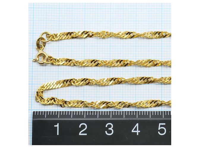 Autre Marque Collar de oro amarillo 22K Dorado - vista 4