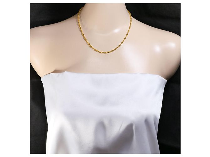 Autre Marque Collar de oro amarillo 22K Dorado - vista 5