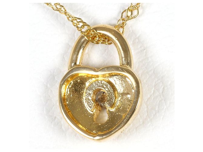 Autre Marque Collana in oro giallo 18K con diamante D'oro - vista 3