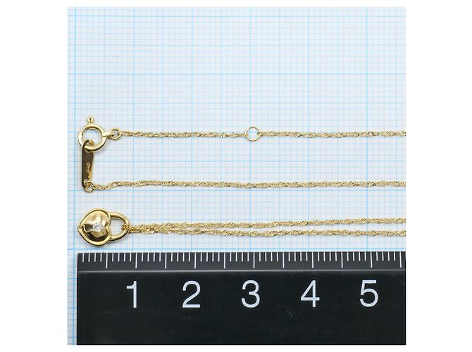 Autre Marque Collana in oro giallo 18K con diamante D'oro - vista 4
