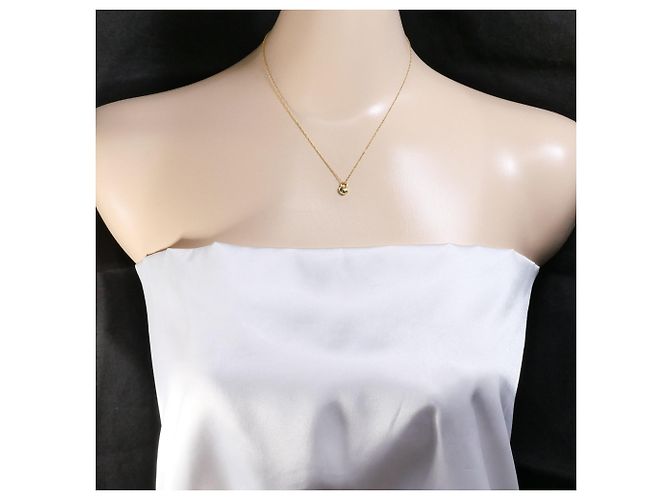 Autre Marque Collana in oro giallo 18K con diamante D'oro - vista 5