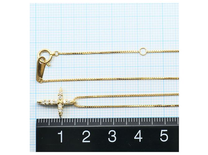 Autre Marque Collar de oro amarillo 18K con diamante Dorado - vista 5