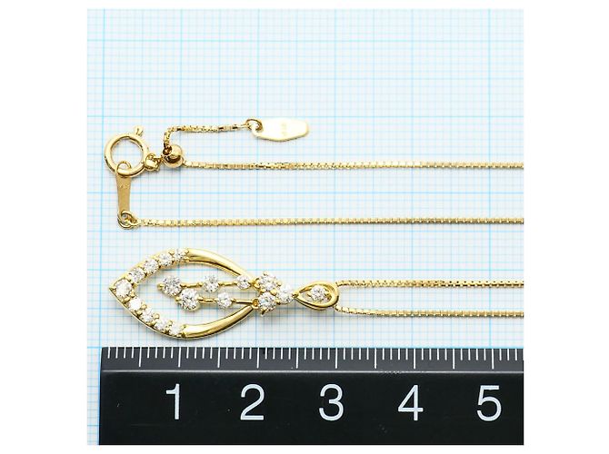 Autre Marque Collar de oro amarillo 18K con diamante Dorado - vista 5