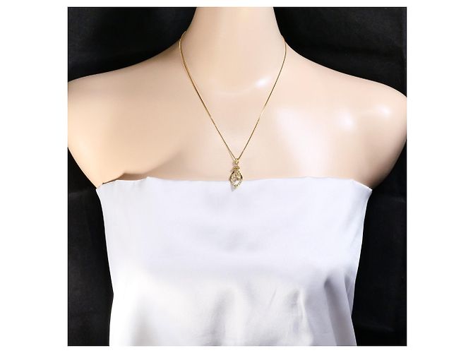Autre Marque Collar de oro amarillo 18K con diamante Dorado - vista 6
