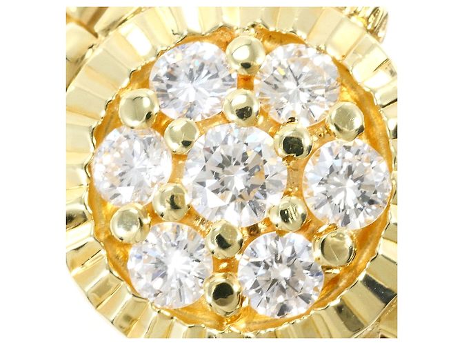 Autre Marque Ringband aus 14K Gelbgold mit Diamant Golden - Ansicht 3