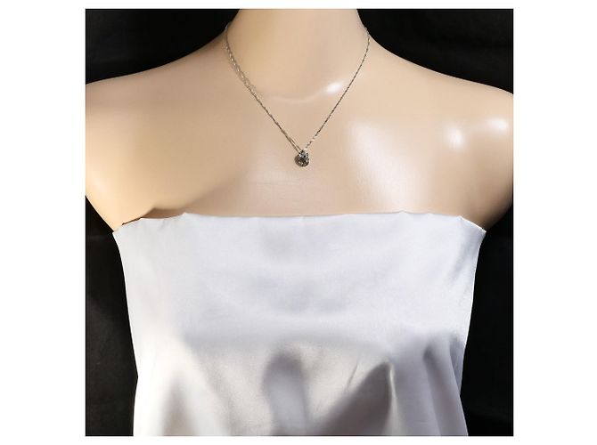 Autre Marque Colar de platina com diamante - vista 5