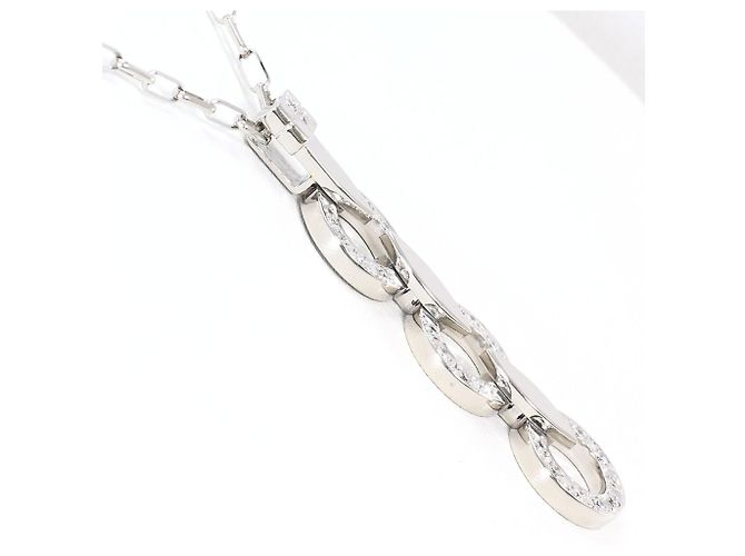 Autre Marque Collar de platino PT900 y diamantes - vista 2