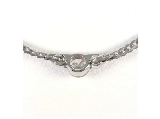 Autre Marque Platin-Halskette PT850 mit Diamant - Ansicht 3