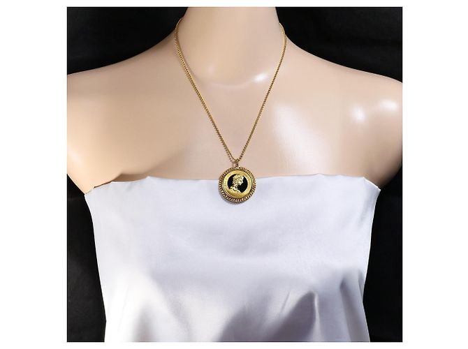 Autre Marque Collar de oro amarillo 18K con ónix Dorado - vista 6