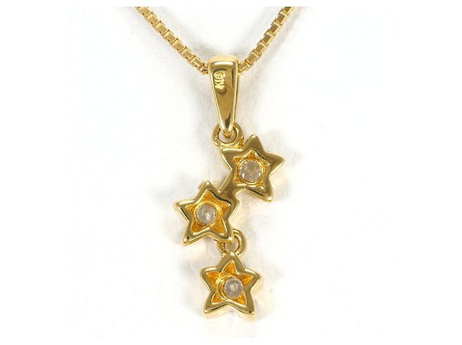 Autre Marque Collana in oro giallo 18K con zaffiro D'oro - vista 3