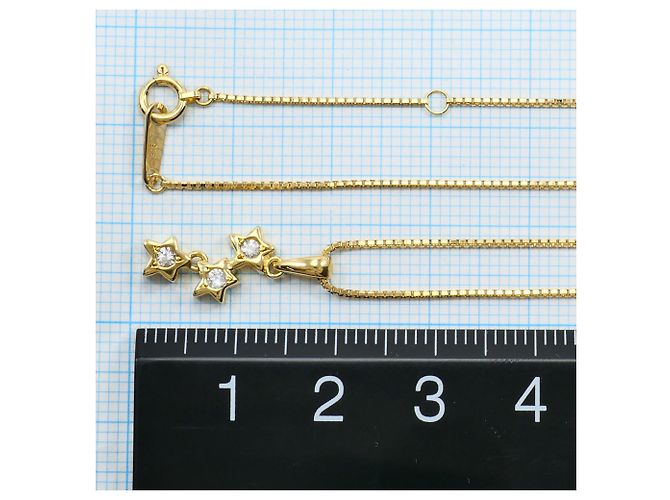 Autre Marque Collana in oro giallo 18K con zaffiro D'oro - vista 5