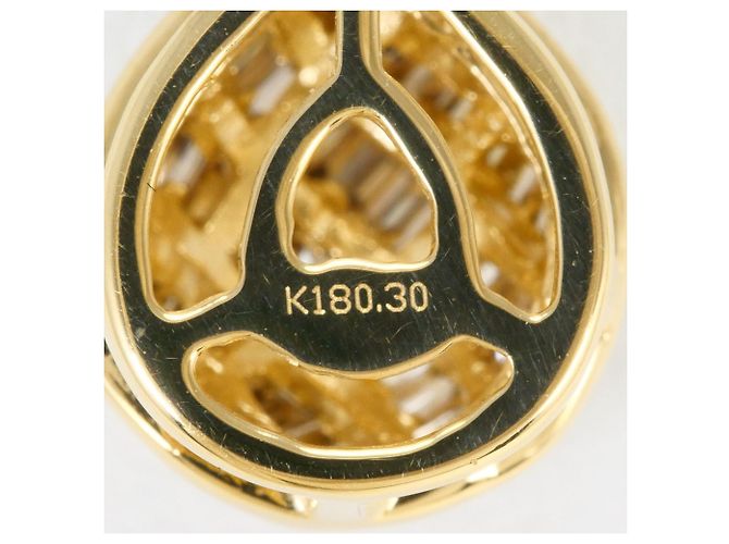 Autre Marque Collana in oro giallo 18K con diamante brown Marrone D'oro - vista 4