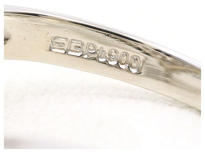 Autre Marque Anello fede in platino PT900 con diamante - vista 5