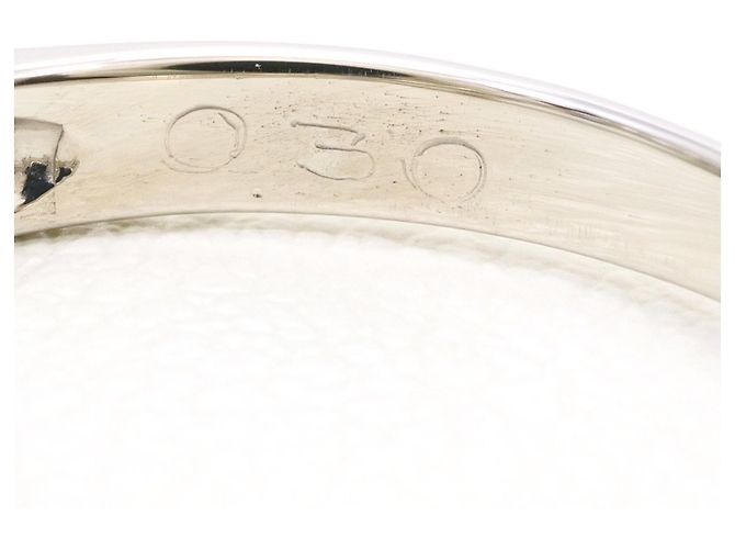 Autre Marque Anello fede in platino PT900 con diamante - vista 6