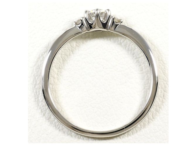 Autre Marque Platin-Diamant-Ehering - Ansicht 2
