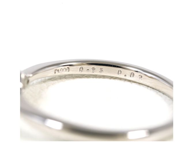 Autre Marque Platin-Diamant-Ehering - Ansicht 4