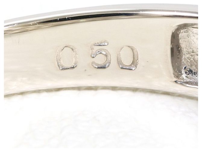 Autre Marque Anello fede in platino PT900 con diamante - vista 6